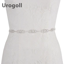 Модные свадебное платье аксессуары лента с аппликациями ремень со стразами для невесты Для женщин платья с поясом Вечер Вечерние вечернее платье