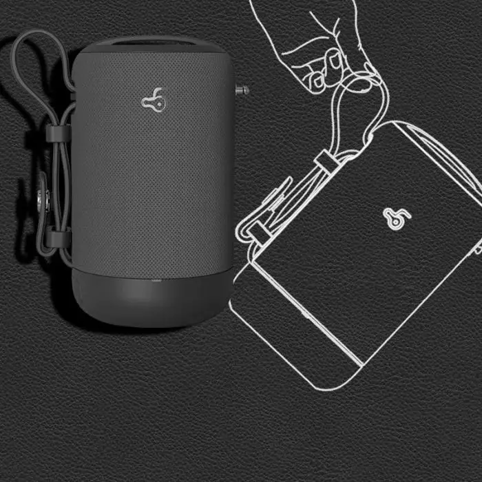 Портативный Bluetooth динамик IPX5 Водонепроницаемый Стерео большой аккумулятор беспроводной динамик Поддержка TF карта M8617