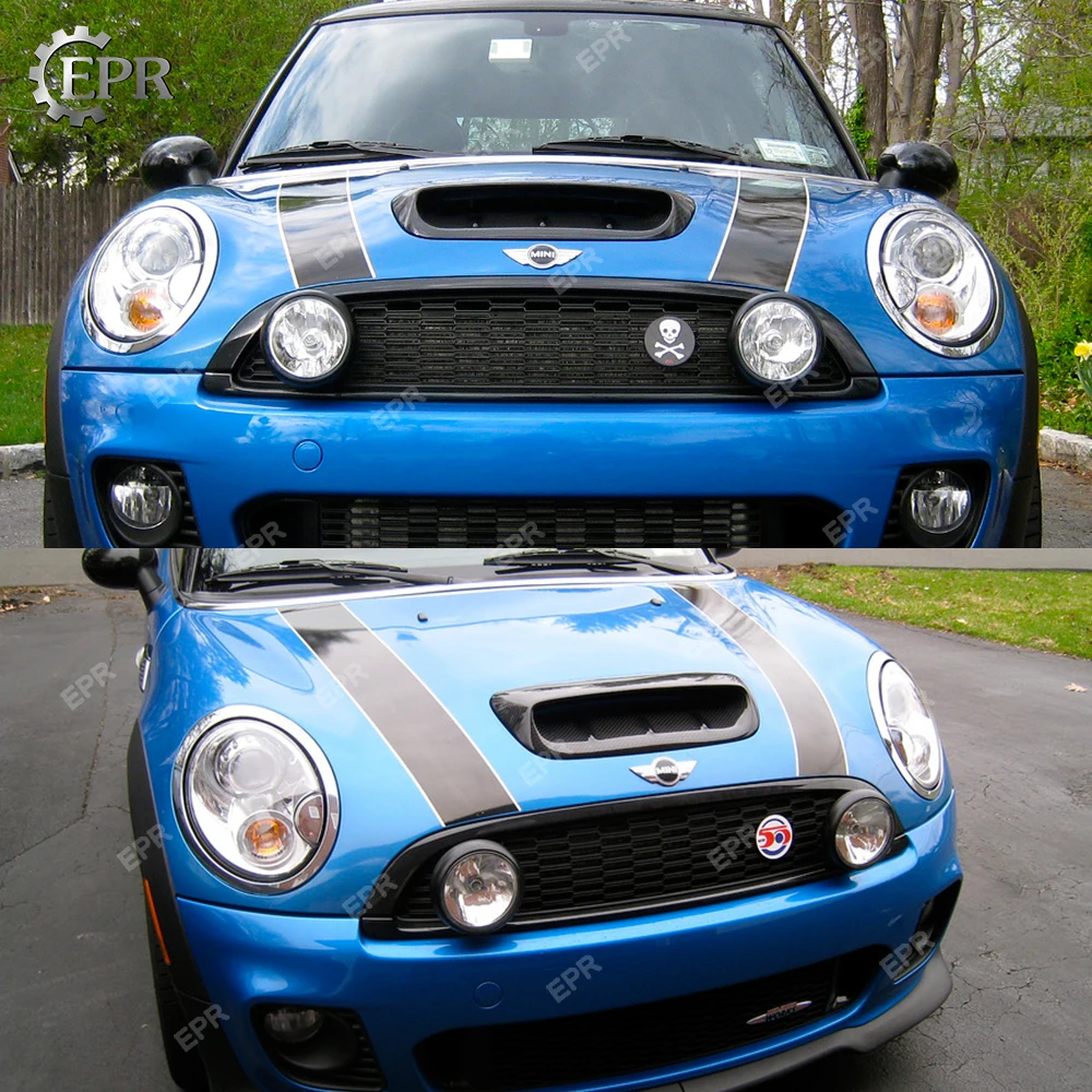 Для Mini Cooper S R56(2007-) Тип углерода лопатка(больше) Мини настройки части для мини R56 углеродного волокна воздухозаборник