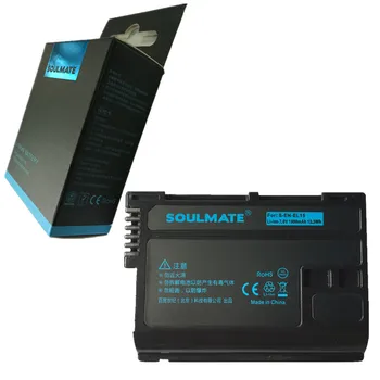 

SOULMATE EN-EL15 lithium batteries pack EL15 Digital Camera Battery EL15 For Nikon D7000 D7100 D800 D800E D600 D610 D810 D500