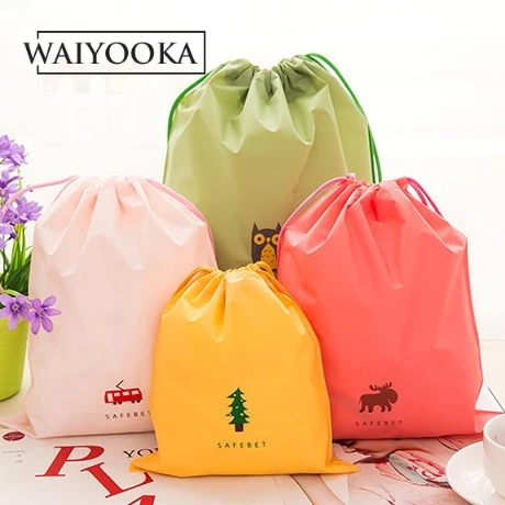 

Cartoon Style Closet Organizer Box Travel Bag Shoe Storage Basket Wash Bag Multifunctional Waterproof Case Underwear Packages