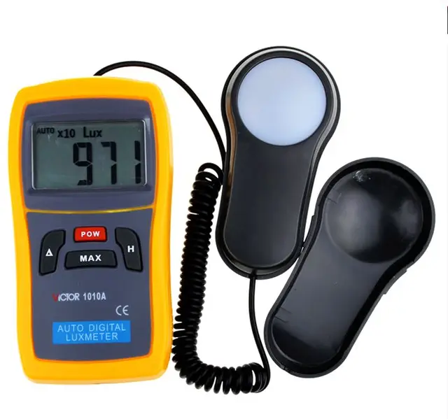 VC1010A digital light meter,new photometer, illuminance meter, lumen
