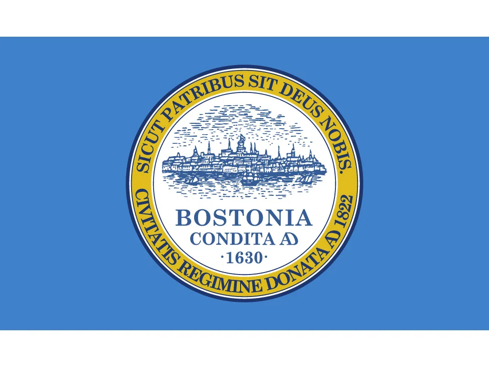 Boston City Flag Of US Massachusetts State 60*90cm 90*150cm Flag 3x5ft