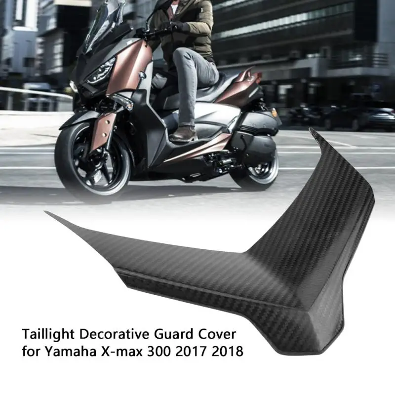 

Motorcycle Carbon Fiber Taillight Decorative Guard Cover for Yamaha X-max 300 2017 2018