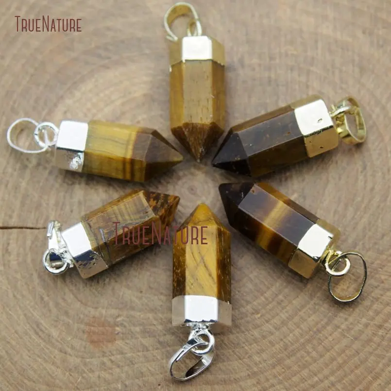 20180105-PM9785- Tiger Eye Pendant Faceted Point Pendant_3