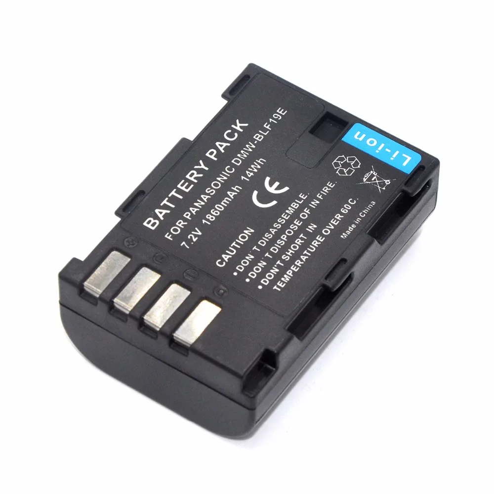 3 шт. DMW BLF19 литий ионная аккумуляторная батарея + USB зарядное устройство для камеры