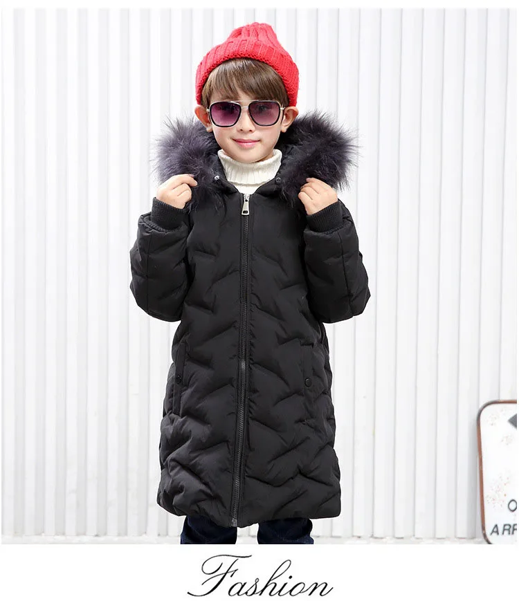 fur hooded long children's winter jackets for boys white duck down coats kids outerwear boys winter teenage boys winter coats  2 3 4 5 6 7 8 9 10 11 12 13 14 15 years little big boy clothes winter jacket warn coats boys winter clothes (17)