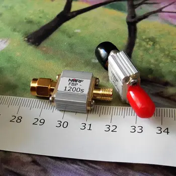 

1pcs 1200MHz RF coaxial bandpass SAW filter with bandwidth of 20MHz and SMA interface