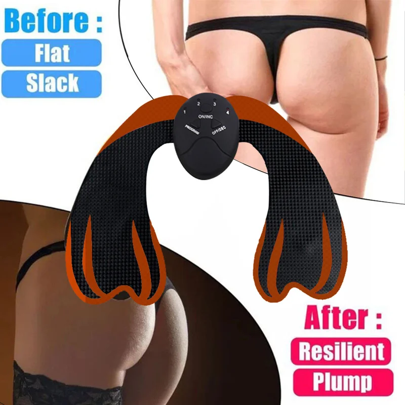 

Hip Trainer Hips Muscle Trainer Vibrating Exercise Machine Home EMS Fitness Workout Equipment With 6 Modes ab stimulator