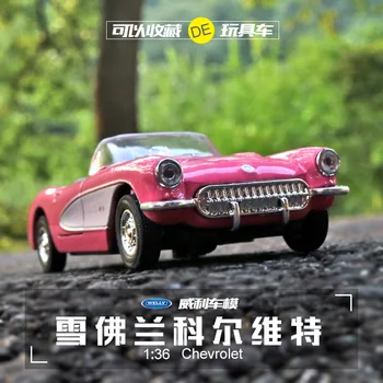 

Free shipping 1:36 For Chevrolet Alloy Car Toy Model with Pull back function original box Simulation Model Car Toy For kid gift