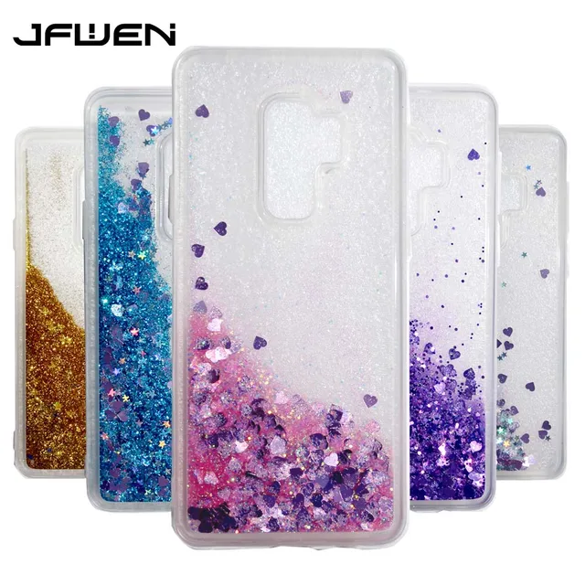 cover samsung s9 glitter liquido