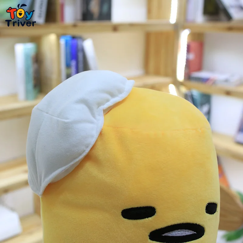 Японское аниме Gudetama ленивый яичный желток Brother Bolster Boyfriend Подушка плюшевая игрушка Triver Мягкая кукла подарок на день рождения Декор