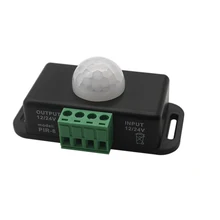 PIR-8 Body Infrared PIR Motion Sensor Switch Human Motion Sensor Detector Switch For LED Light Strip,DC 12V/24V