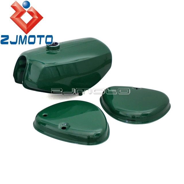 Motorrad Painted Set Tank + Seitenabdeckung Grun For Simson S51