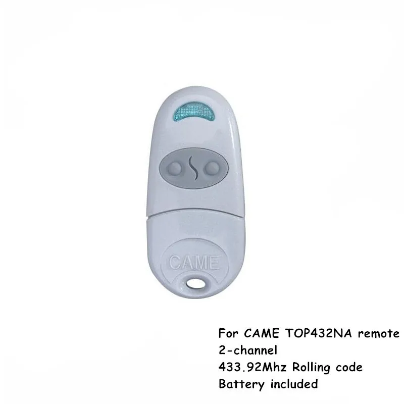 

100 PCS for CAME TOP 432NA copy garage door Remote Control 433MHz gate door transmitter
