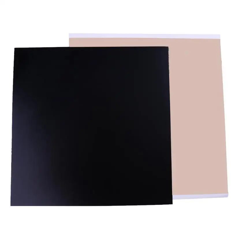 

300*300*1.0mm Black PEI Sheet Polyetherimide Build Surface with 468MP Adhesive Tape for 3D Printer Accessories