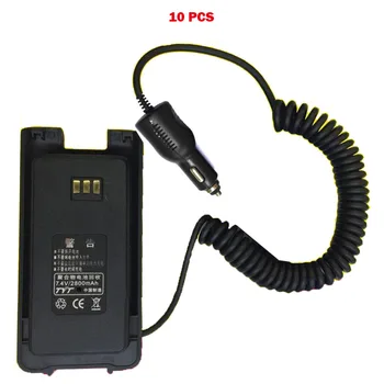 

10X TYT Tytera MD-390 DMR Waterproof Digital Radio 7.4V 2200MAh Battery Pack, Black (MD-390 Car Charger)