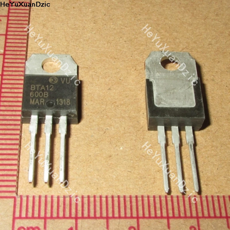 10Pcs/ lot BTA12-600B BTA12-600 BTA12 Three terminal bidirectional thyristor switch 10A 600V TO-220 New Original Product | Обустройство