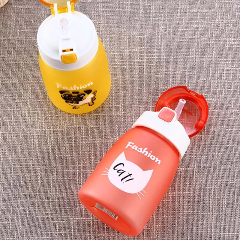 1 шт. бутылочка для малышей, чашка для новорожденных, детская бутылка для кормления питья, детские соломенные бутылки для сока и воды 430 мл