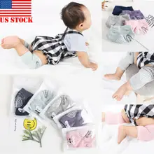 US 1Pair Knee Pads Crawling Protector Leg Short Kneecaps Safety Support For Baby US 1Pair Knee Pads Crawling Protector Leg Short Kneecaps Safety Support For Baby