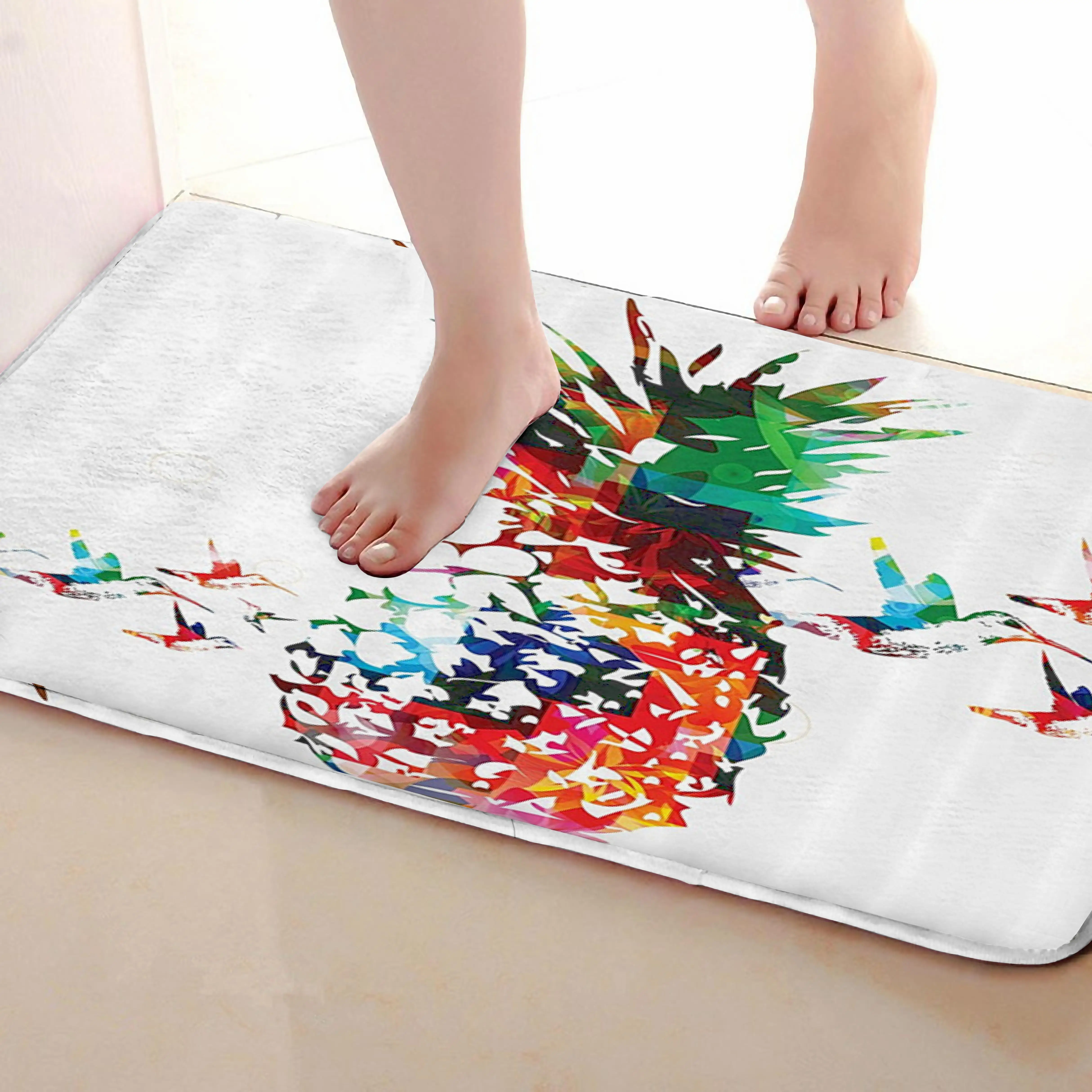 Brids Style Outdoor Mats,Funny Anti skid Bath Mat, Doormats,Door