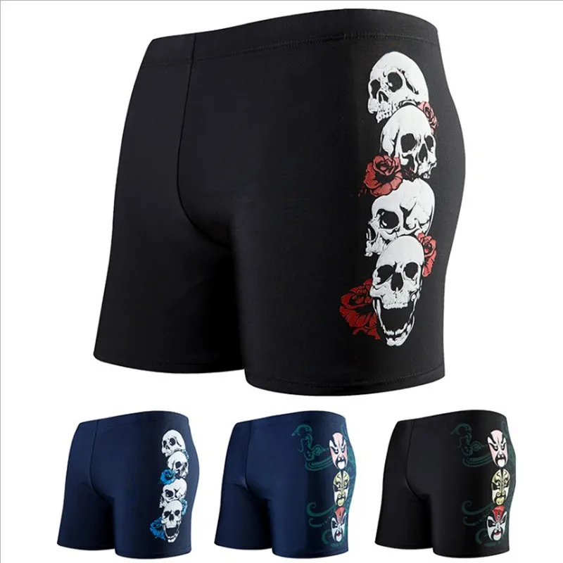 

Men's Swimming Trunks Plus Size Men Swimwear 2019 New Summer Dragon Swimsuit Beach Bathing Suit Costume Uomo Da Bagno NW063