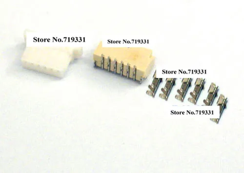 

Micro Mini 1.0 6-Pin Connector plug Male Female, crimps x 1000 sets
