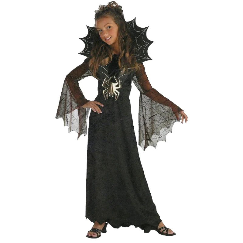 

Halloween Spider Countess Child Costume