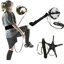 Футбольные мячи жонглирующие сумки для детей вспомогательный круговой пояс детское футбольное тренировочное оборудование кик сольный футбольный тренажер