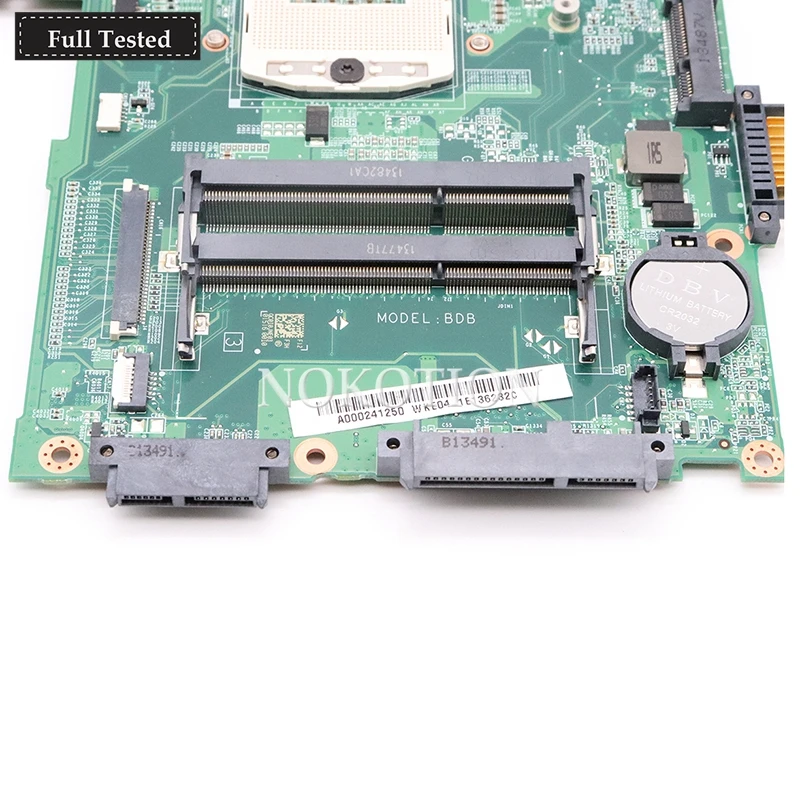 NOKOTION DA0BDBMB8F0 A000241250 اللوحة الأم ل toshiba satellite P70 P75 اللوحة المحمول HM86 HD4600