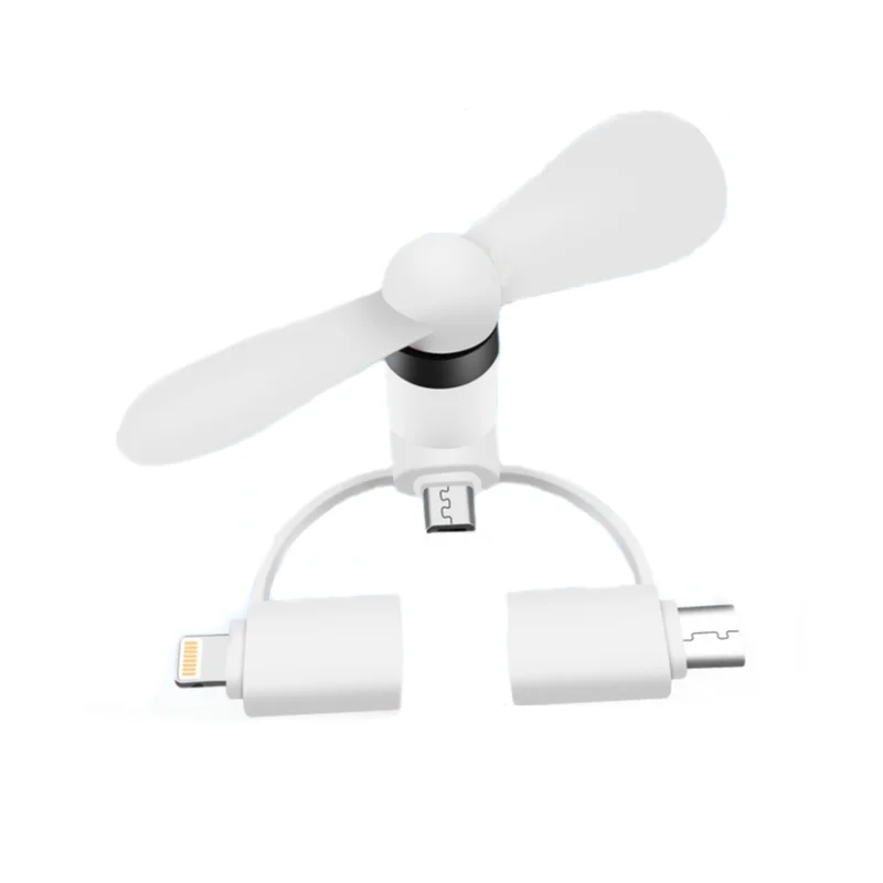 Миниатюрный портативный крутой USB вентилятор BinFul с разъемом Type C устройство для