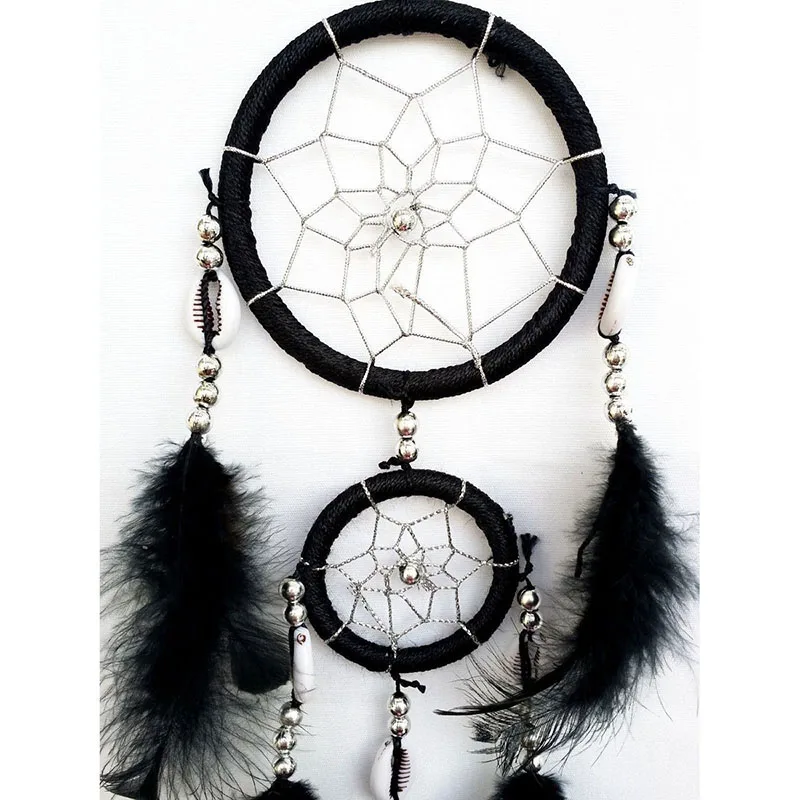 1pc Indian Style Dreamcatcher Handmade Wind Chimes Hanging Pendant Dream Catcher Home Wall Art Hangings Decorations