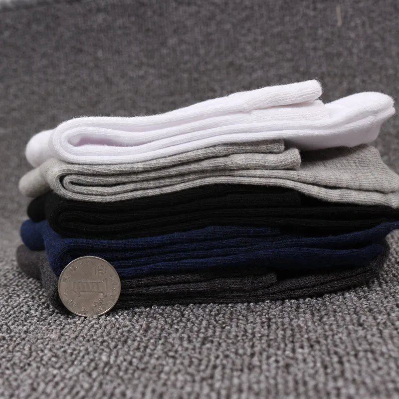 Носки мужские хлопковые больших размеров 44 45 46 47 48 10 шт. = 5 пар|dress socks|business sockssocks