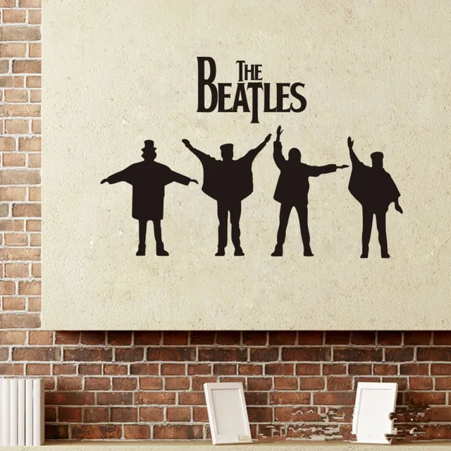Aliexpress Beatles Wall Decals 2018 New Designs Removabl Beatles Wall Decals 2018 New Designs Removabl Music The Vinyl Stickers Home Decor