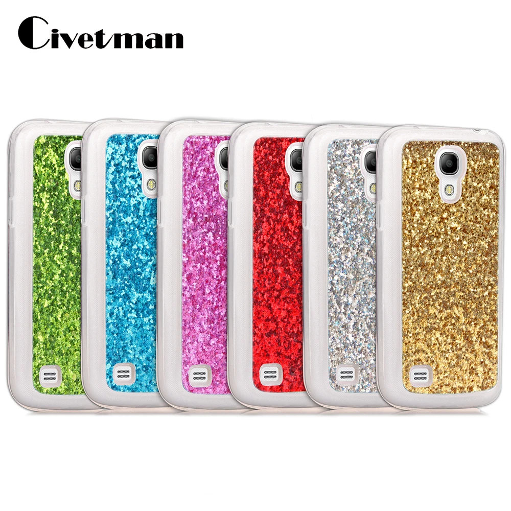 Чехол для телефона Samsung Galaxy S4 mini i9190 i9192 S IV SM i9500 i9505 Блестящий ТПУ силиконовый