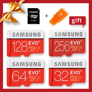 SAMSUNG 100% Original Genuine EVO Plus Microsd Cards Memory Card 256G 128GB 64GB 32GB 16GB 8GB Class10 Micro SD TF Flash Card SAMSUNG 100% Original Genuine EVO Plus Microsd Cards Memory Card 256G 128GB 64GB 32GB 16GB 8GB Class10 Micro SD TF Flash Card
