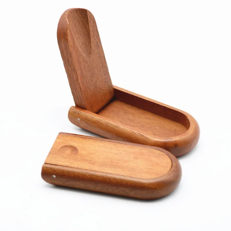 

1Pc High Quality Solid Wooden Smoking Pipe Stent Portable Advanced Pipe Bracket Herb Accessory Tobacco Pipe Rack Christmas Gift
