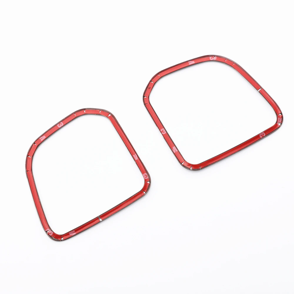 SUS304 Stainless Steel Drinking Cup Holder Ring Trim Accessories Car Styling Cover 2PCS for Honda freed GB5/6/7/8