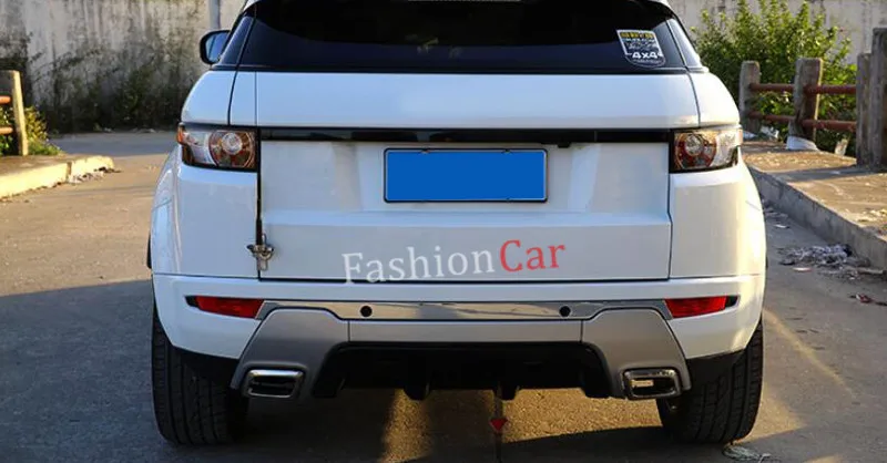 Для Land Rover Range Rover Evoque 2011- ABS задний бампер накладка 1 шт. автомобильный Стайлинг