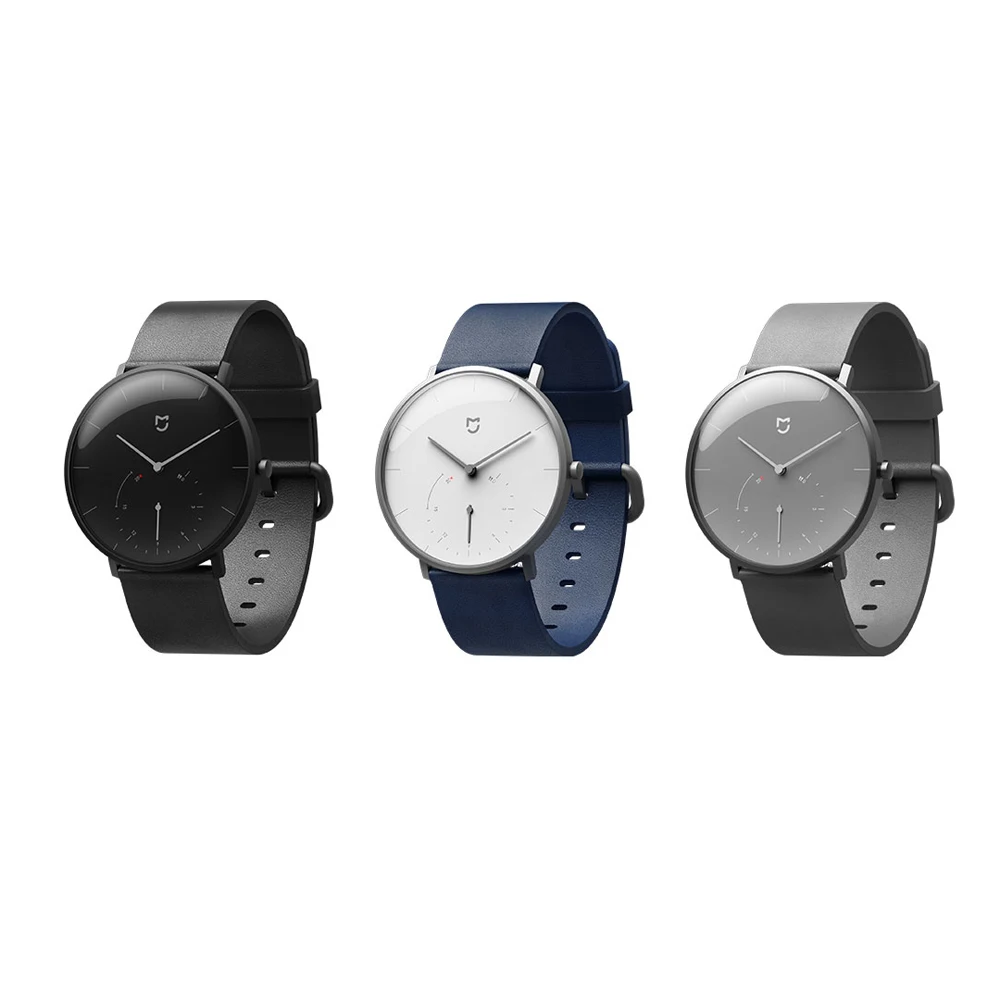 2018 새로운 xiao mi mi jia 스마트 쿼츠 시계 보수계 smartband bluetooth 4.0 mi smartwatch 자동 보정 시간 mi band-에서스마트 손목 밴드부터 가전제품 의 AliExpress 