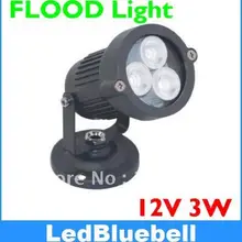 Наружное освещение 12 В 3 Вт высокое Мощность Светодиодный прожектор настенный светильник