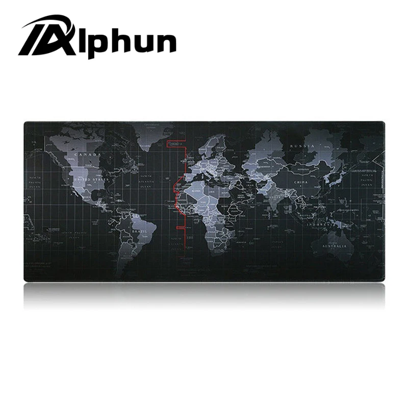 Alphun коврик для мыши Высокое качество большой игровой замок края портативных ПК