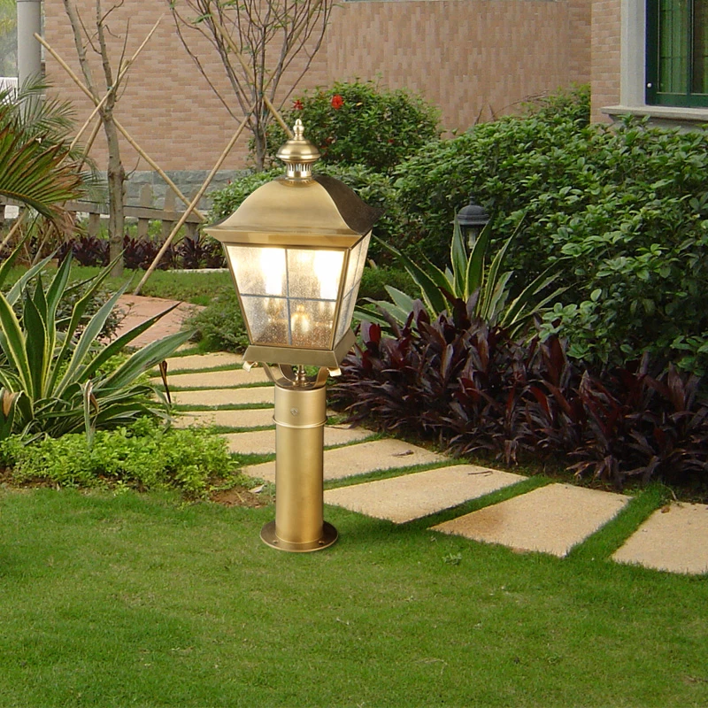 All Copper Landscape Lighting Europe Style Villa Garden Porch E14 Europe Style Villa Garden Porch E14