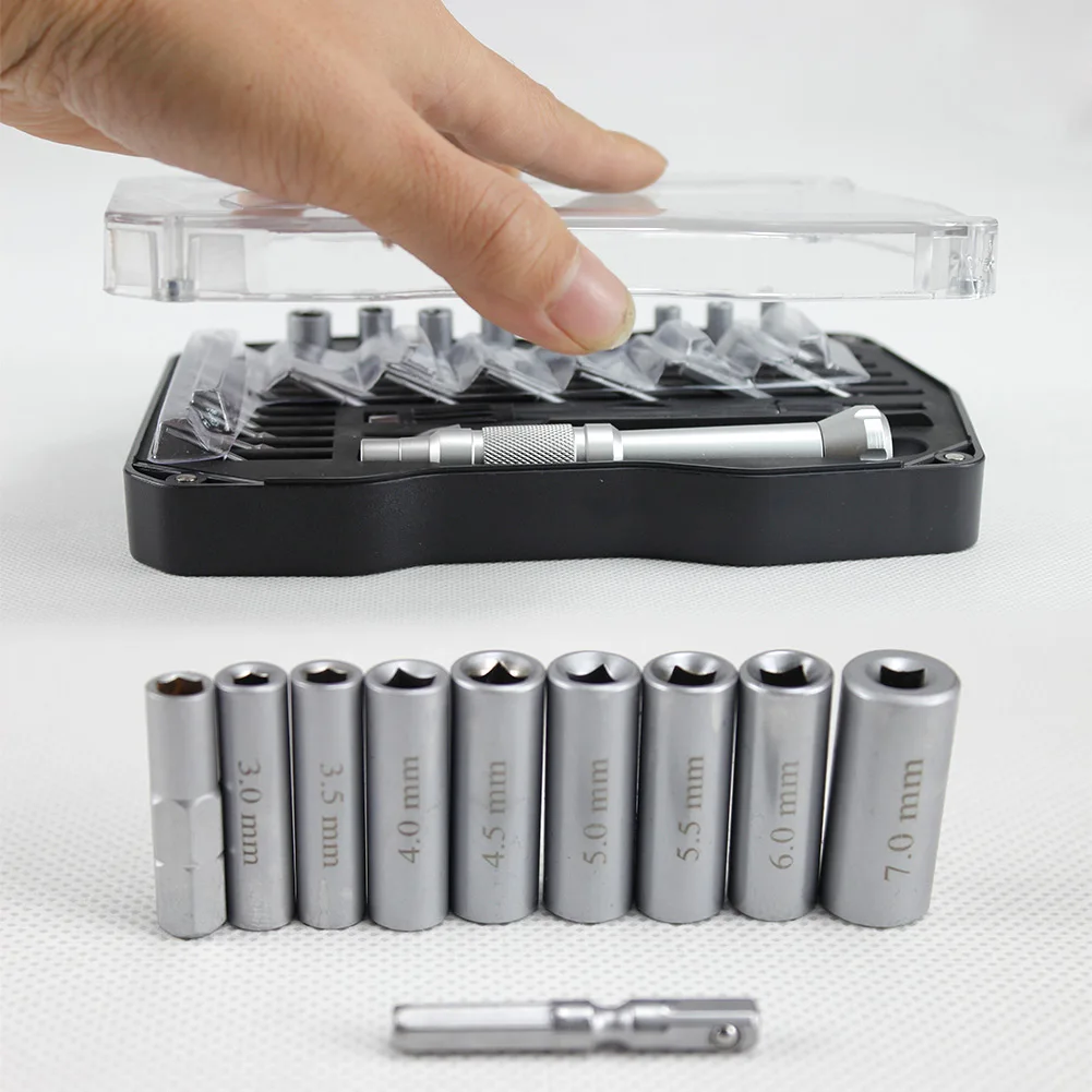 

52 in 1 Magnetic Screwdriver Set Sleeve Tweezer Screwdriver Bits Watch Repair Kit MJJ88