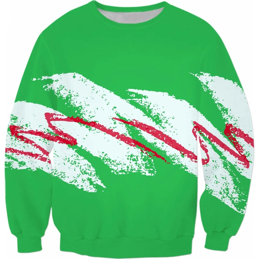 ZS561 A Paper Cup Christmas Green Sweatshirt -