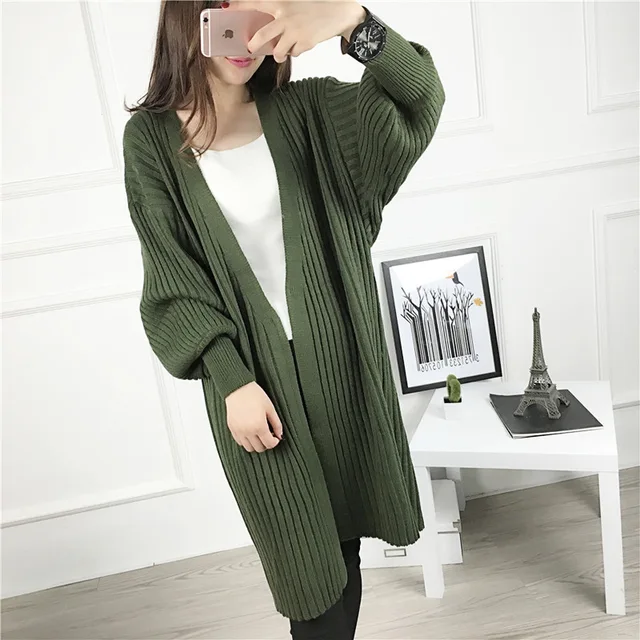Long Cardigan Women 2016 Korean Autumn Fashion Oversized ...
