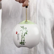 Защита окружающей среды керамические кувшины, герметичный китайский стиль чай Caddie сахар, кофе бобы еда чай caddy хранения бутылочки и баночки