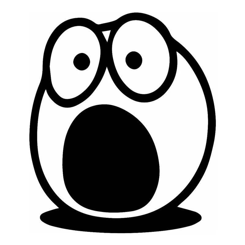 shocked face funny cartoon