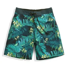 Быстросохнущие свободные пляжные брюки для пар мужские шорты с пятью точками плоские плавки и женские шорты