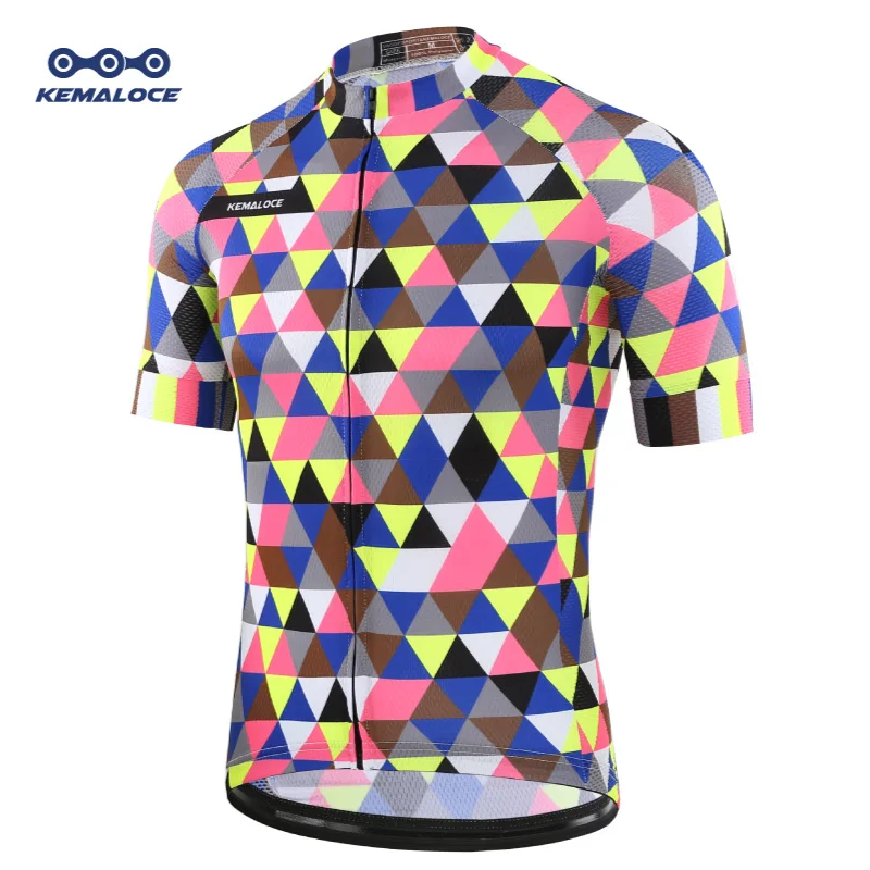 Pro Tour испанский бренд велосипедная одежда Джерси Красный Ciclismo велосипедная одежда комплект дорожный компрессионный цифровой принт УФ велосипедная рубашка Униформа - Цвет: SJ040